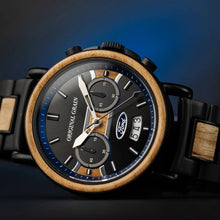 画像をギャラリービューアに読み込む, Alterra Chronograph 44mm - ORIGINAL GRAIN × Ford Motor Company