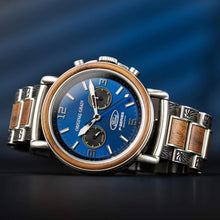 画像をギャラリービューアに読み込む, Alterra Chronograph Mechanical 44mm - ORIGINAL GRAIN × Ford Motor Company|Western