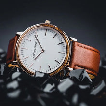 画像をギャラリービューアに読み込む, 【OUTLET】Minimalist 40mm - Zebrawood/RoseGold/