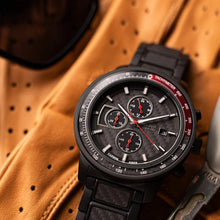 画像をギャラリービューアに読み込む, Barrel Chronograph 45mm - Carbon Fiber Stealth