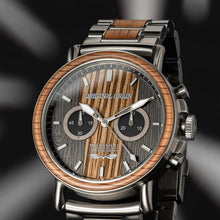 画像をギャラリービューアに読み込む, Alterra Chronograph Mechanical 44mm - Brewmaster Silver