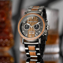 画像をギャラリービューアに読み込む, Alterra Chronograph Mechanical 44mm - Brewmaster Silver