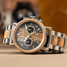 画像をギャラリービューアに読み込む, Alterra Chronograph Mechanical 44mm - Brewmaster Silver