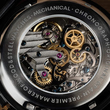 画像をギャラリービューアに読み込む, Alterra Chronograph Mechanical 44mm - Charred Whiskey Black