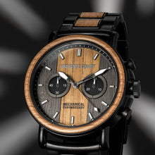 画像をギャラリービューアに読み込む, Alterra Chronograph Mechanical 44mm - Whiskey Black
