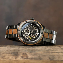 画像をギャラリービューアに読み込む, Rugged Automatic 44mm - Hawaiian Koa Gunmetal