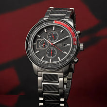 画像をギャラリービューアに読み込む, Barrel Chronograph 45mm - Carbon Fiber Silver