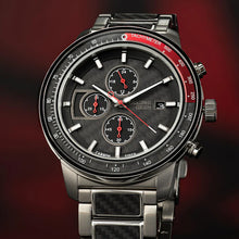 画像をギャラリービューアに読み込む, Barrel Chronograph 45mm - Carbon Fiber Silver