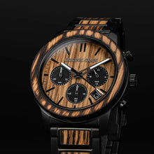 画像をギャラリービューアに読み込む, Barrel Chronograph 42mm - Chared Whiskey Black