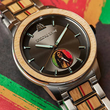 画像をギャラリービューアに読み込む, Barrel 46mm - ORIGINAL GRAIN × BOB MARLEY|One Love|Bomboo Silver
