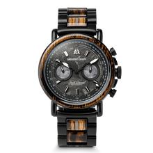 画像をギャラリービューアに読み込む, Alterra Chronograph Mechanical 44mm - ORIGINAL GRAIN × JACK DANIEL'S