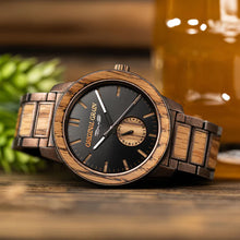 画像をギャラリービューアに読み込む, Barrel 46mm - Brewmaster Barley/24HR WOOD SUBDIAL