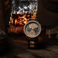 画像をギャラリービューアに読み込む, Alterra Chronograph 44mm - Whiskey Black