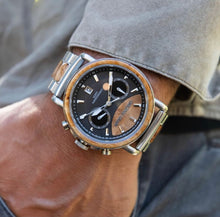 画像をギャラリービューアに読み込む, Alterra Chronograph 44mm - Burlwood Silver