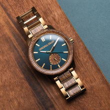 画像をギャラリービューアに読み込む, Barrel 46mm - Sapele Bronze/24HR WOOD SUBDIAL
