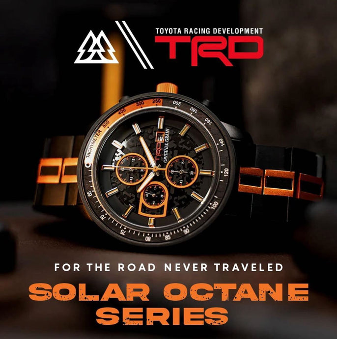 Limited Edition【TOYOTA TRD × ORIGINAL GRAIN】with Solar Powered Movement