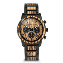 画像をギャラリービューアに読み込む, Barrel Chronograph 42mm - Chared Whiskey Black
