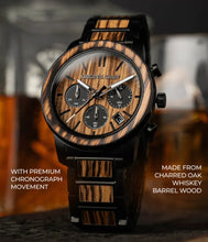 画像をギャラリービューアに読み込む, Barrel Chronograph 42mm - Chared Whiskey Black
