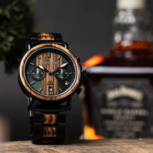 画像をギャラリービューアに読み込む, Alterra Chronograph 44mm - Charred Whiskey Green
