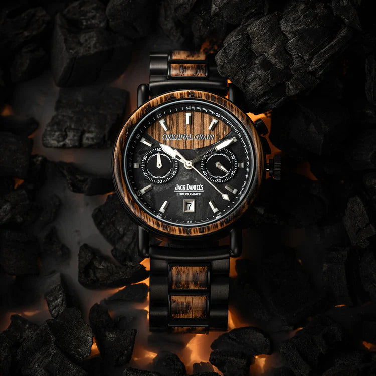 Alterra Chronograph 44mm - ORIGINAL GRAIN × JACK DANIEL'S