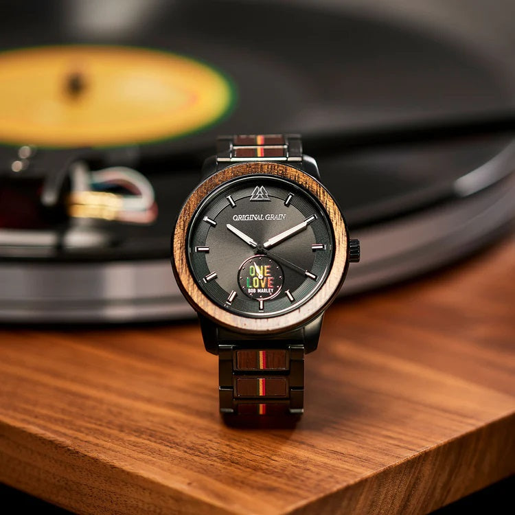 Barrel 46mm - ORIGINAL GRAIN × BOB MARLEY｜One Love｜Palm Black
