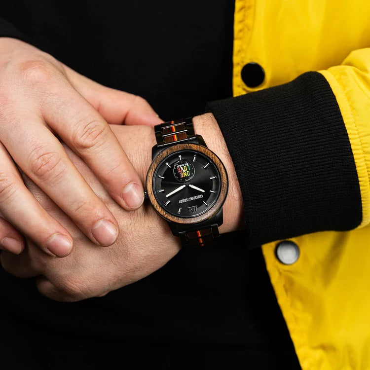 Barrel 46mm - ORIGINAL GRAIN × BOB MARLEY｜One Love｜Palm Black