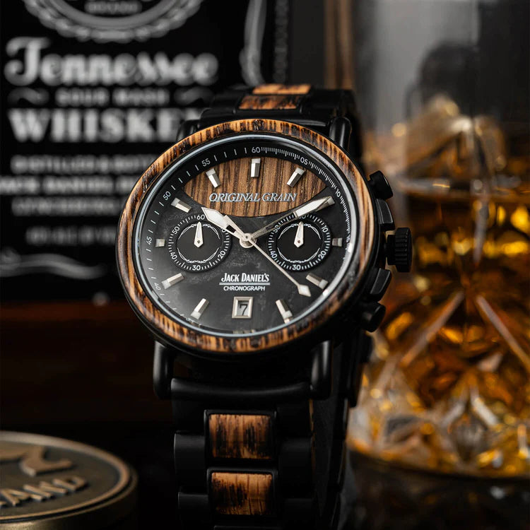 Alterra Chronograph 44mm - ORIGINAL GRAIN × JACK DANIEL'S