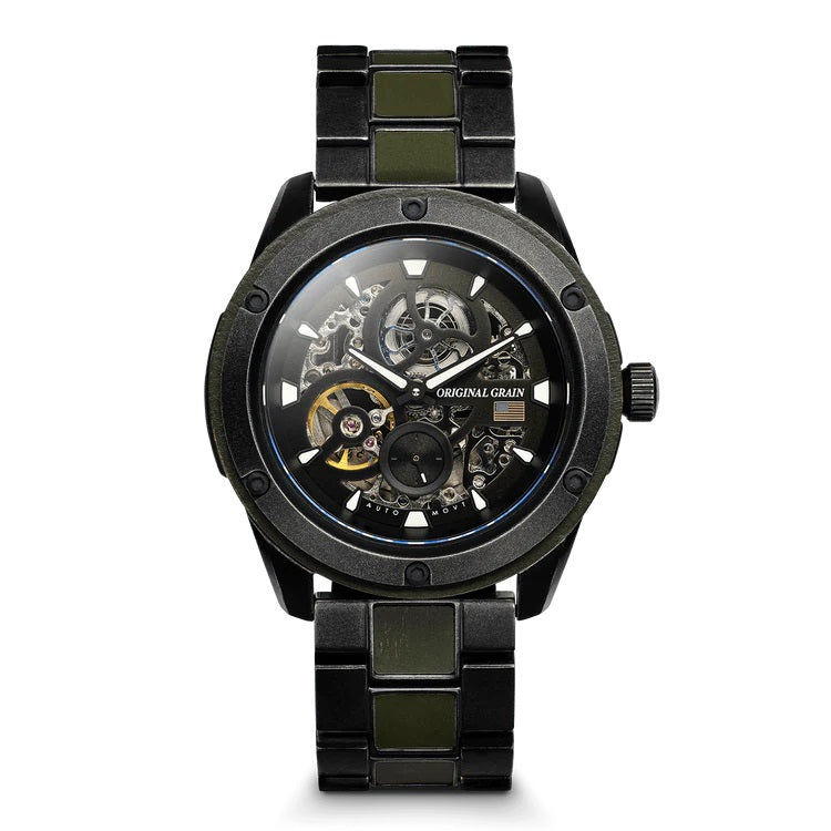 Rugged Automatic 44mm - Military Stonewashed