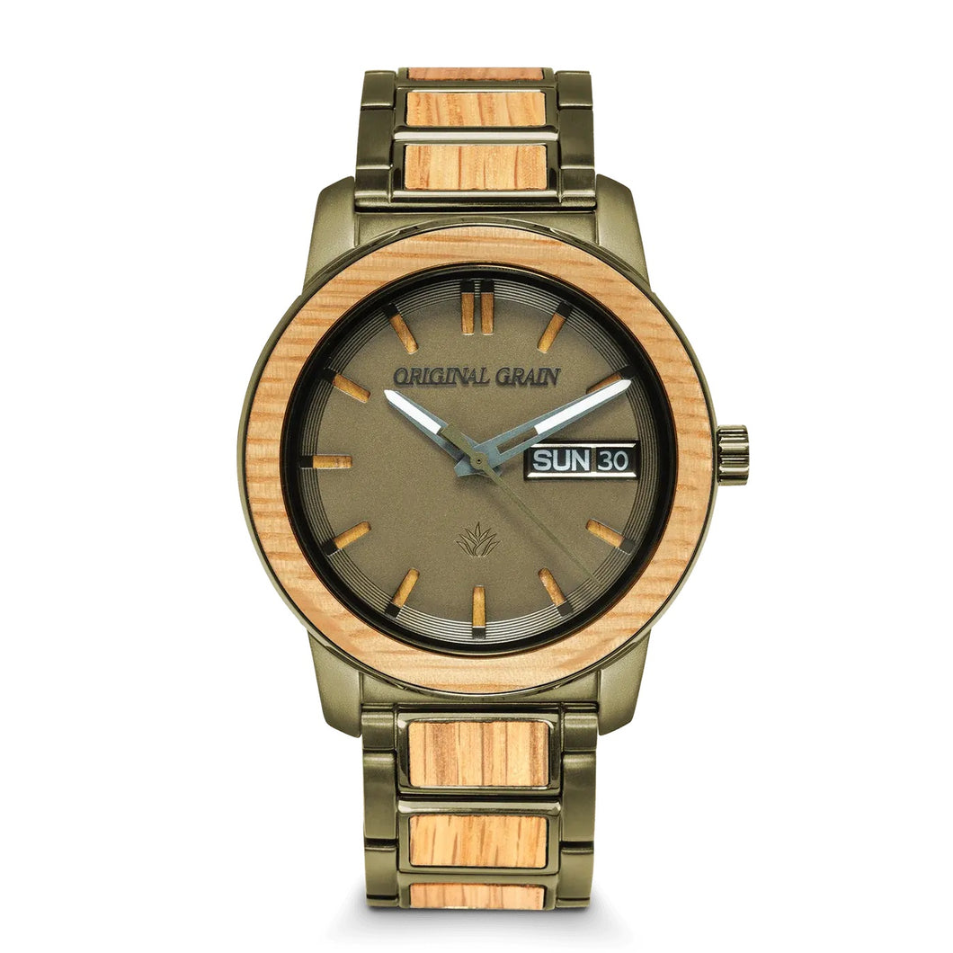 Barrel 42mm - Tequila Agave Gold
